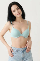 BLS - Emily Wired And Padded Bra - Light Blue view 1