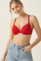 BLS - Emily Wired And Padded Bra - Red view 1