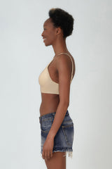 BLS - Filomena Non Wired And Padded Bra - Beige view 3
