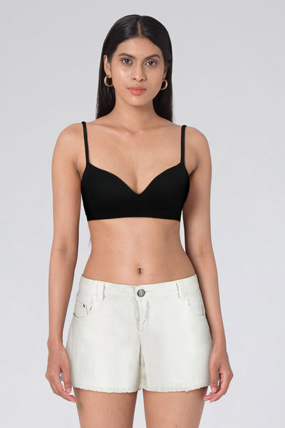 BLS - Filomena Non Wired And Padded Bra - Black
