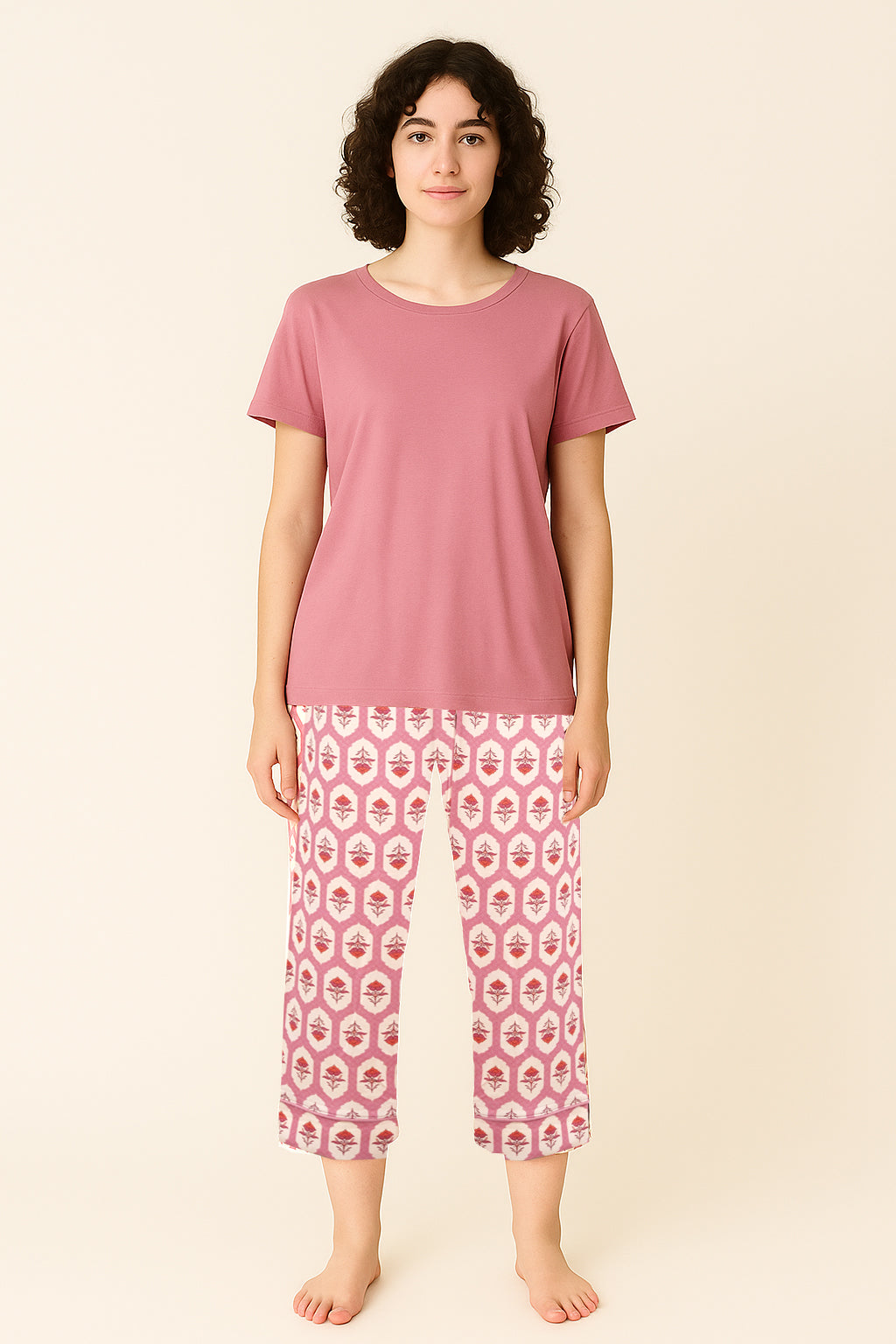 BLS - Freesia Viscose Pajama Set — image 1 — Meeshop Pakistan