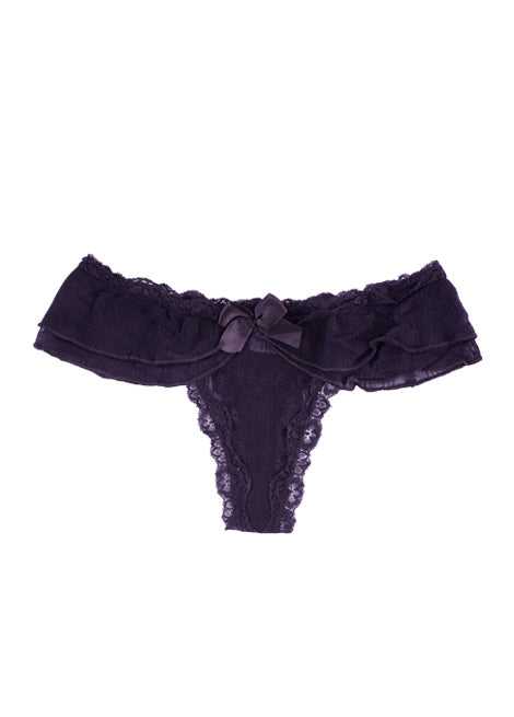 BLS - Haut Lace Thong - Black — image 1 — Meeshop Pakistan