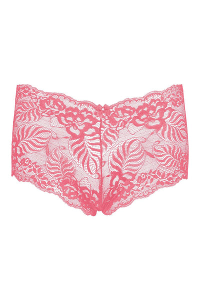 BLS - Liza Lace Boyshort - Pomegranate