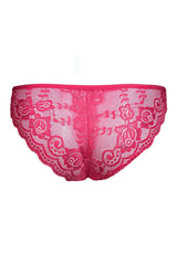 BLS - Lulu Lace Panty - Fuchsia view 2