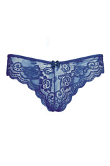 BLS - Lulu Lace Panty - Navy Blue view 1