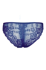 BLS - Lulu Lace Panty - Navy Blue view 2