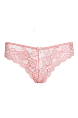 BLS - Lulu Lace Panty - Salmon view 1