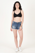BLS - Meltem Non Padded Cotton Bra - Black