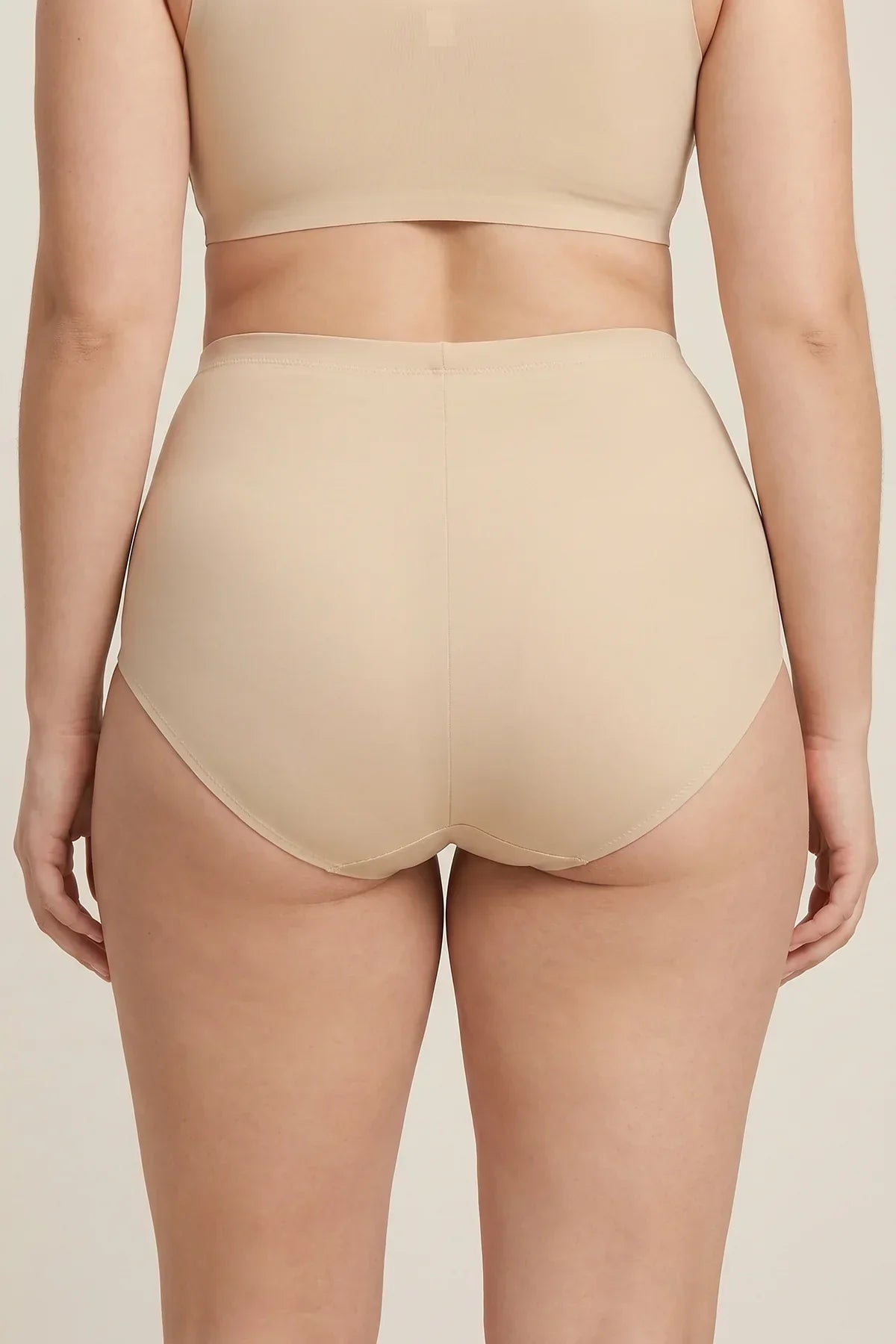 BLS - Midwaist Shapewear - Beige — image 2 — Meeshop Pakistan