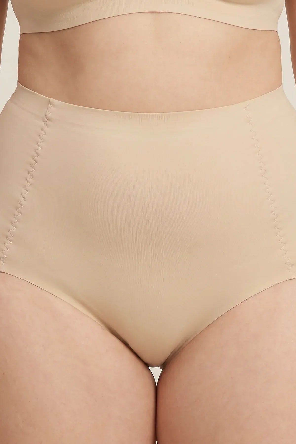 BLS - Midwaist Shapewear - Beige — image 3 — Meeshop Pakistan