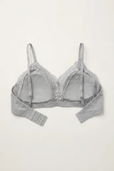 BLS - Nursing Comfort Bra - Heather Grey view 2