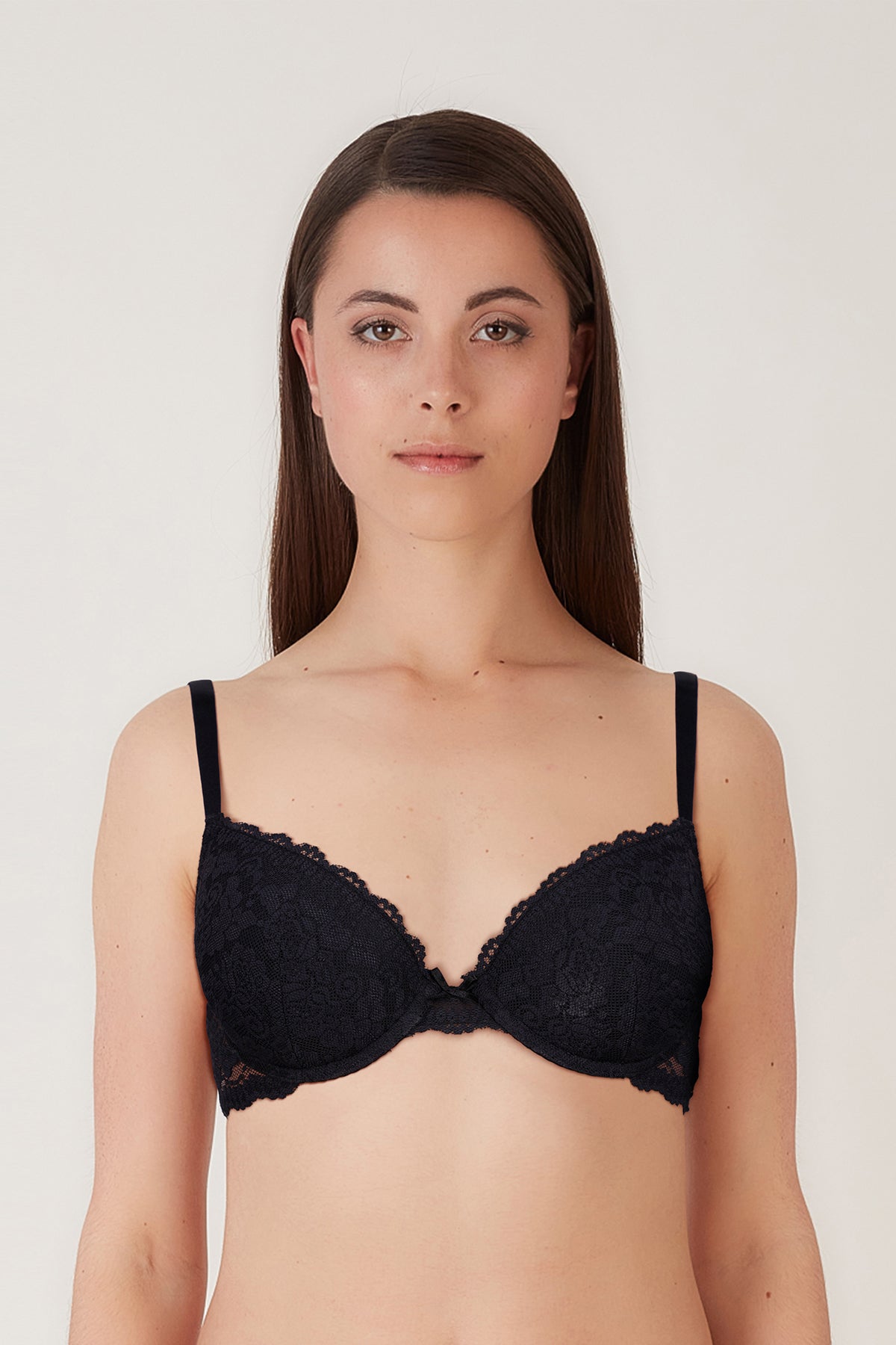 BLS - Passion Wired And Pushup Lace Bra - Black — image 1 — Meeshop Pakistan