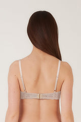BLS - Passion Wired And Pushup Lace Bra - Piony view 2