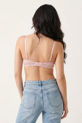 BLS - Paza Wired And Padded Cotton Bra - Soft Pink view 2