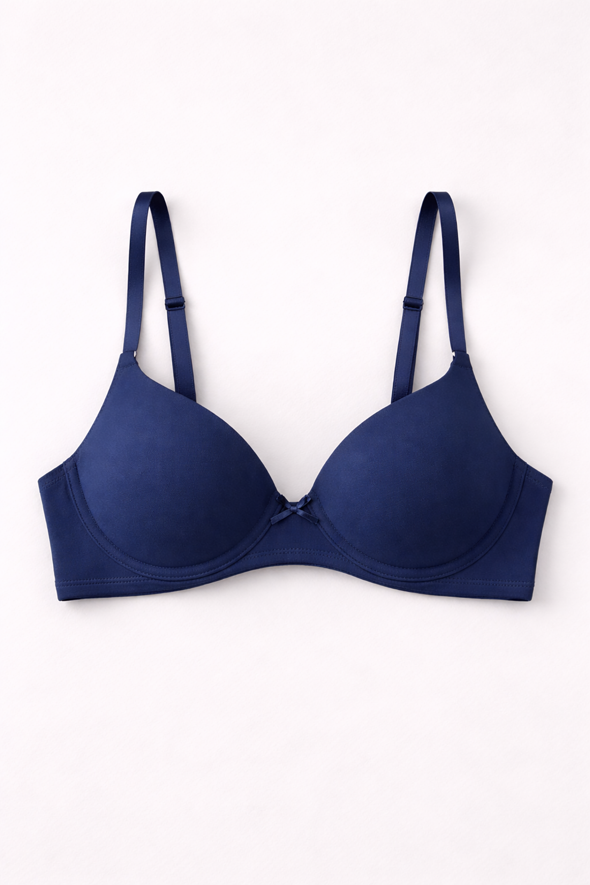 BLS - Pero Wired And Padded Cotton Bra - Navy Blue — image 4 — Meeshop Pakistan