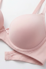 BLS - Pero Wired And Padded Cotton Bra - Pink view 5