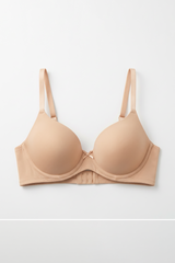 BLS - Pero Wired And Padded Cotton Bra - Skin view 4