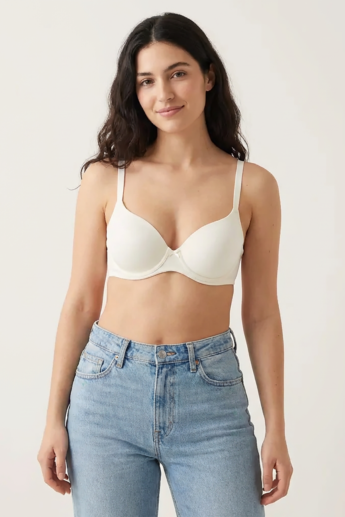 BLS - Pero Wired And Padded Cotton Bra - White — image 1 — Meeshop Pakistan