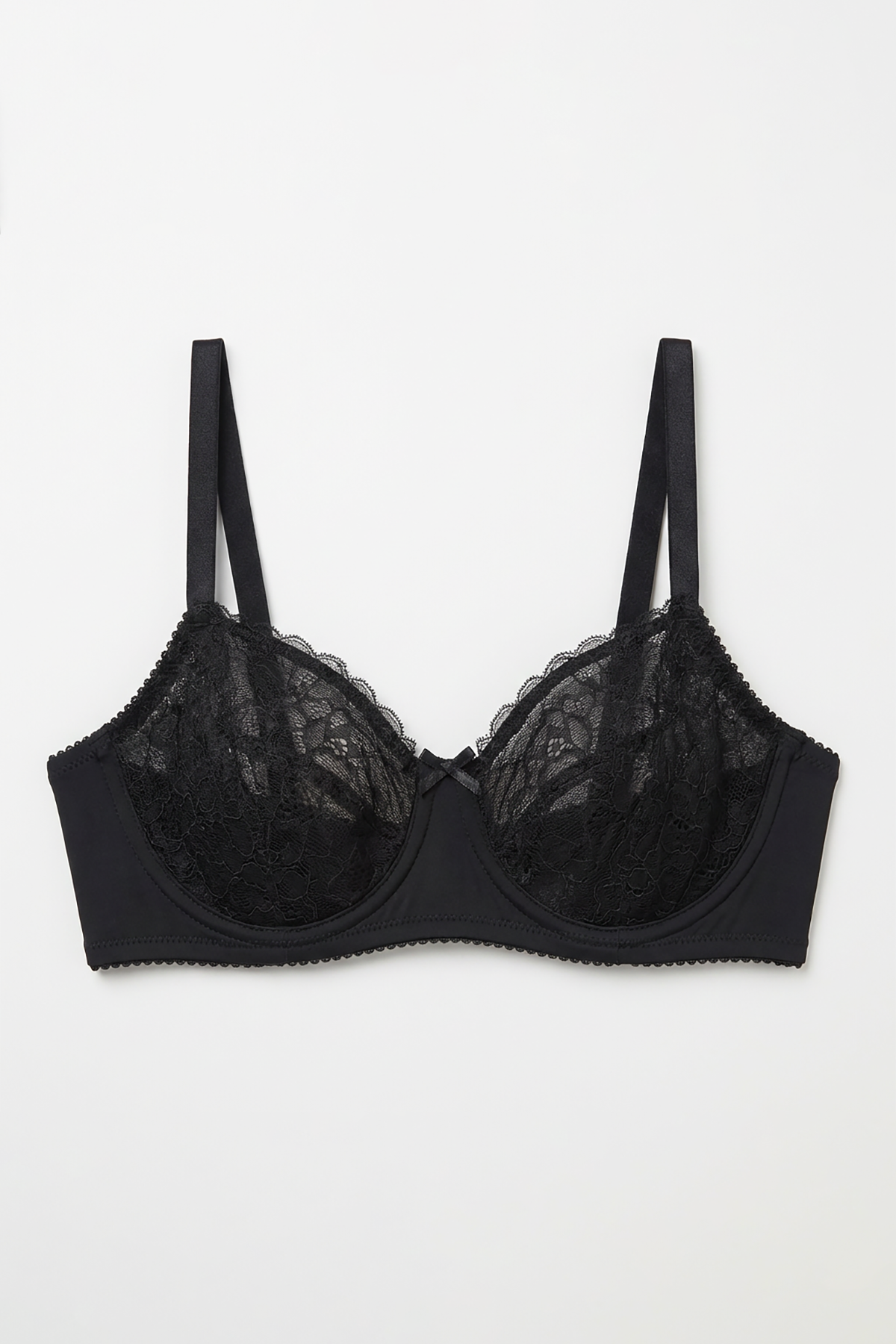 BLS - Petunia Non Padded And Wired Lace Bra - Black — image 3 — Meeshop Pakistan