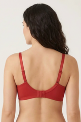 BLS - Petunia Non Padded And Wired Lace Bra - Cherry view 2