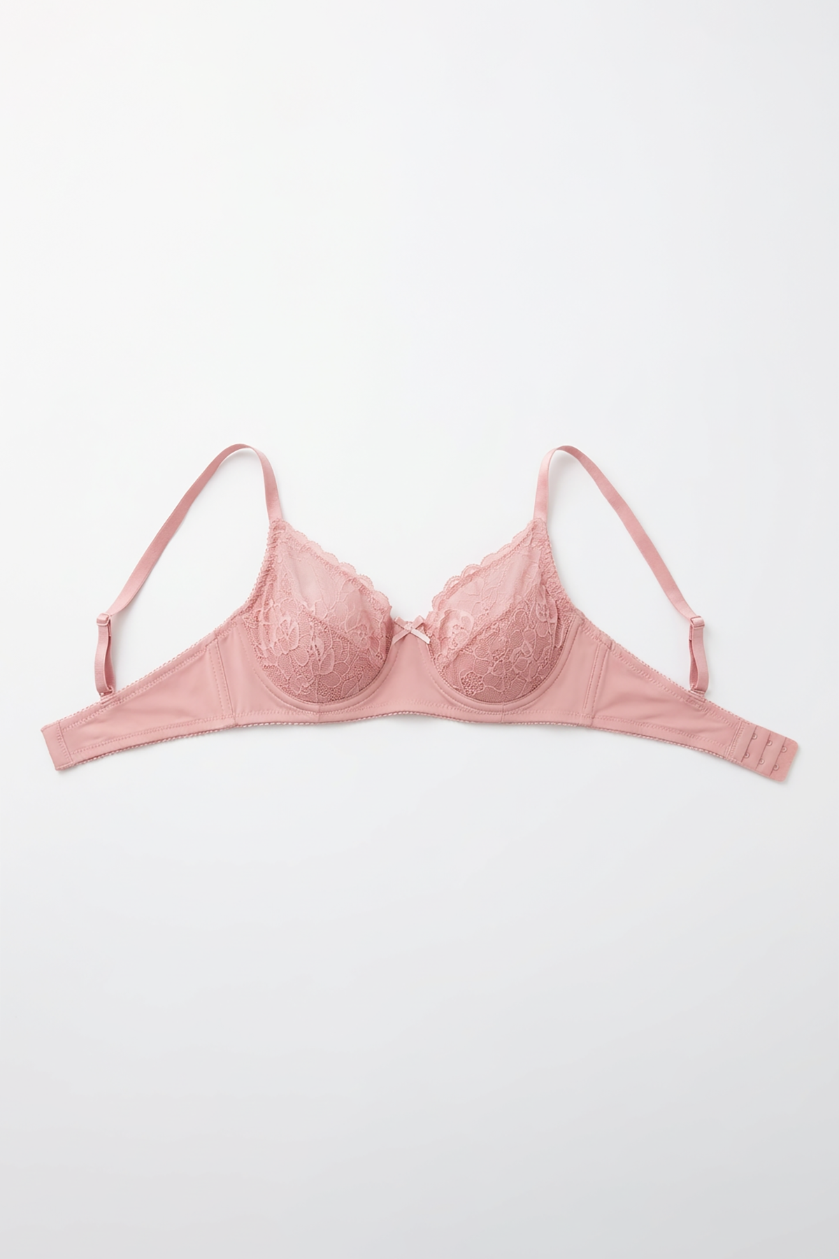BLS - Petunia Non Padded And Wired Lace Bra - Soft Pink — image 4 — Meeshop Pakistan
