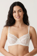 BLS - Petunia Non Padded And Wired Lace Bra - White