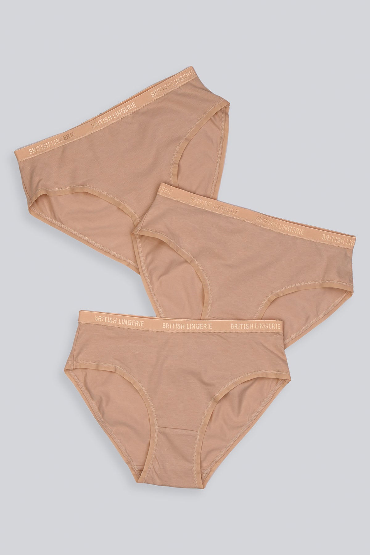 BLS - Pamela Cotton Panty - Skin - Pack Of 3 — image 1 — Meeshop Pakistan
