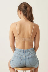 BLS - Pinkie Non Padded Lace Bralette - Skin view 2