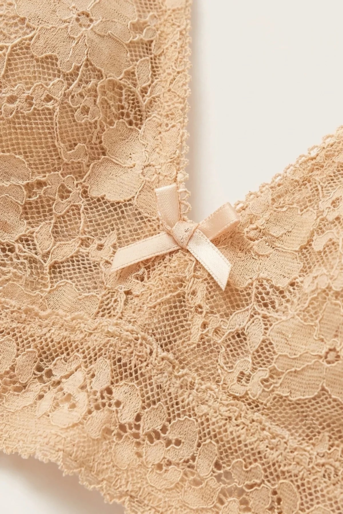 BLS - Pinkie Non Padded Lace Bralette - Skin — image 3 — Meeshop Pakistan