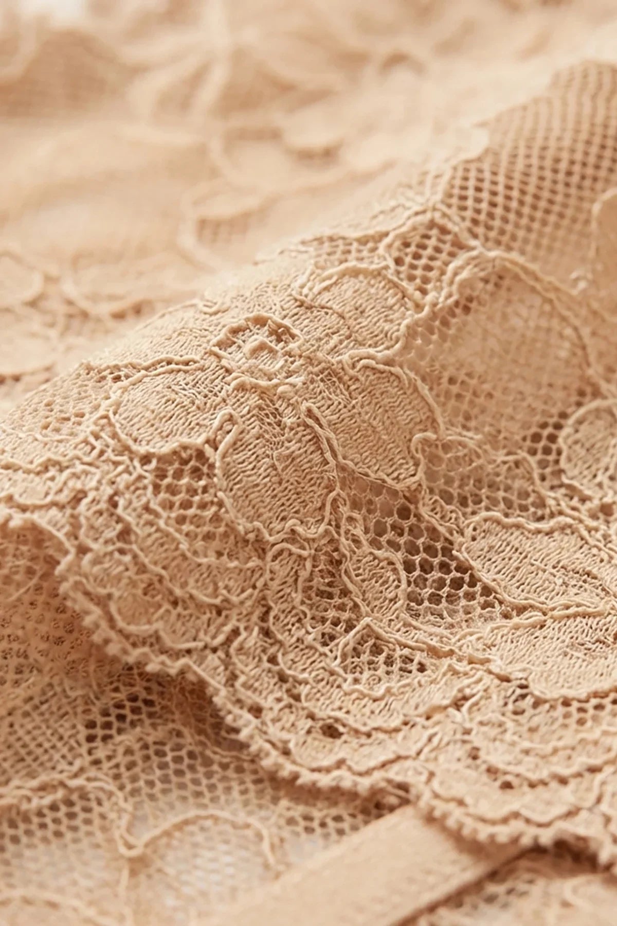 BLS - Pinkie Non Padded Lace Bralette - Skin — image 4 — Meeshop Pakistan
