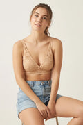 BLS - Pinkie Non Padded Lace Bralette - Skin