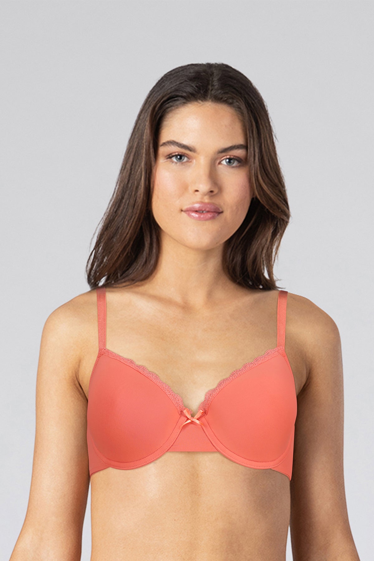 BLS - Pixie Wired And Padded Bra - Salmon — image 1 — Meeshop Pakistan