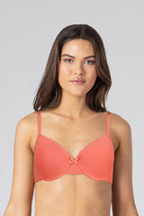 BLS - Pixie Wired And Padded Bra - Salmon view 1