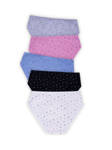 BLS - Primula Mid Rise Cotton Panty - Pack Of 5 view 3