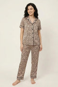 BLS - Printed Pajama Set - Pink
