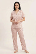 BLS - Satin Pajama Set - Pink