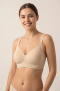 BLS - Seamless Boned Bra - Beige