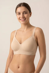 BLS - Seamless Boned Bra - Beige view 1