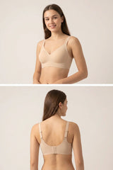 BLS - Seamless Boned Bra - Beige view 3