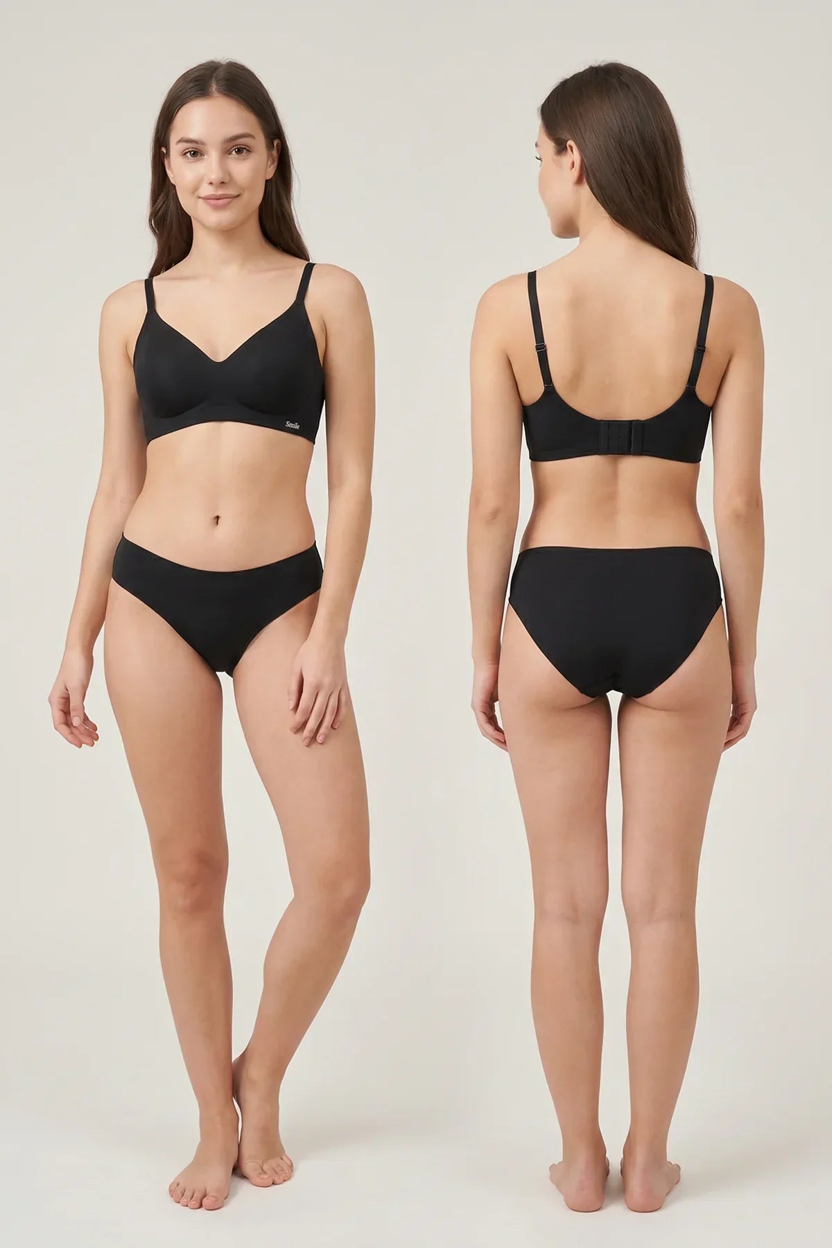 BLS - Seamless Bra - Black — image 2 — Meeshop Pakistan