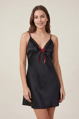BLS - Thong nightgown - Black view 1