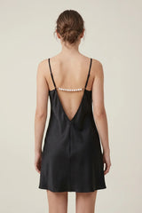 BLS - Thong nightgown - Black view 2