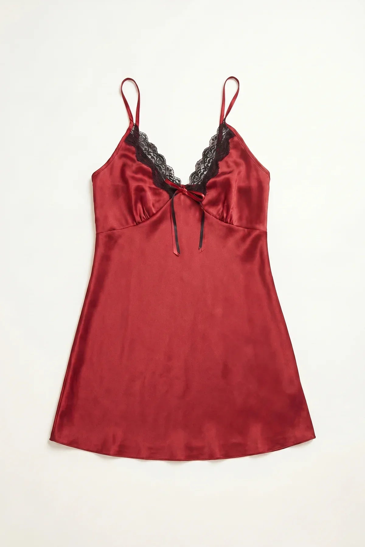 BLS - Thong nightgown - Burgundy — image 3 — Meeshop Pakistan
