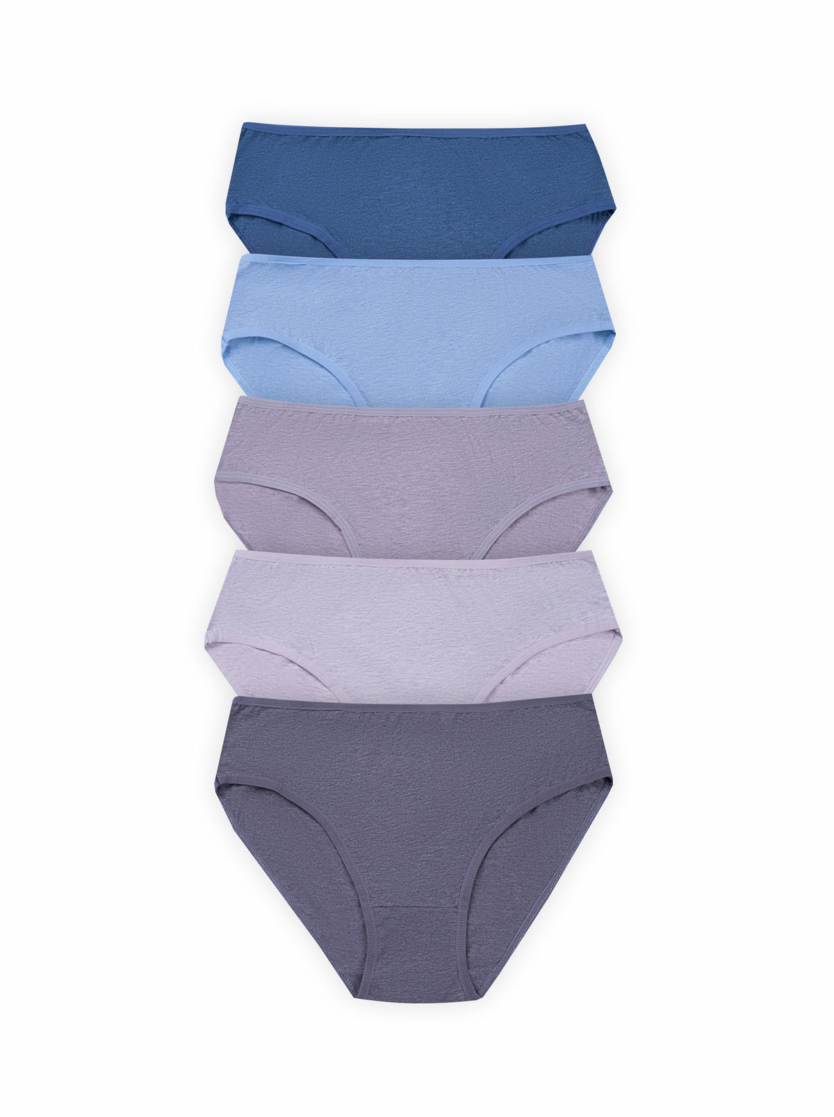 BLS - Willow Mid Rise Cotton Panty - Pack Of 5 — image 1 — Meeshop Pakistan