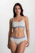 BLS - Zelma Cotton Teen Panty - Grey