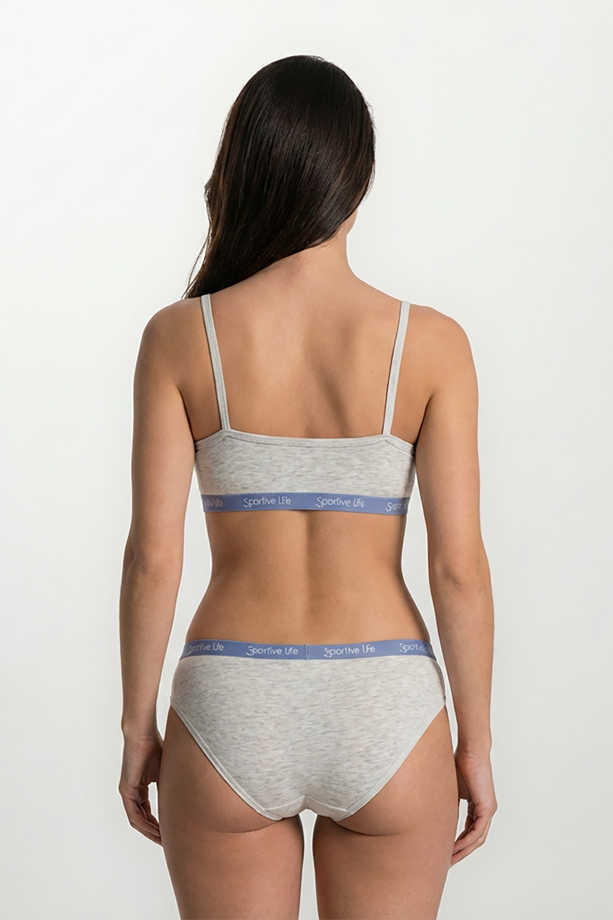 BLS - Zelma Cotton Teen Panty - Grey — image 2 — Meeshop Pakistan