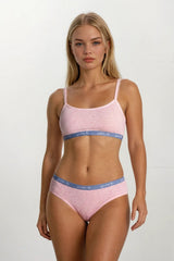 BLS - Zelma Cotton Teen Panty - Pink view 1