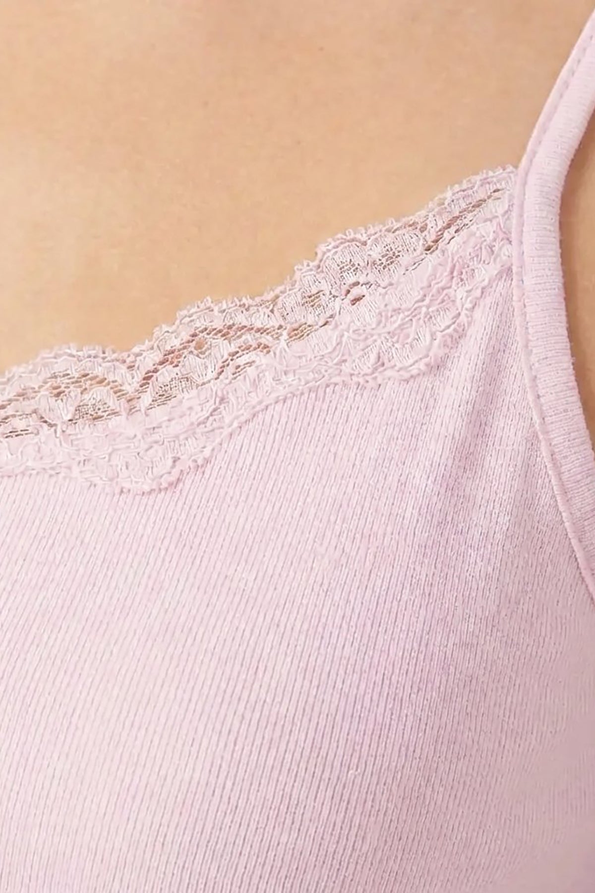 BLS - Zendaya Stretchable Cotton Camisole - Pink — image 3 — Meeshop Pakistan