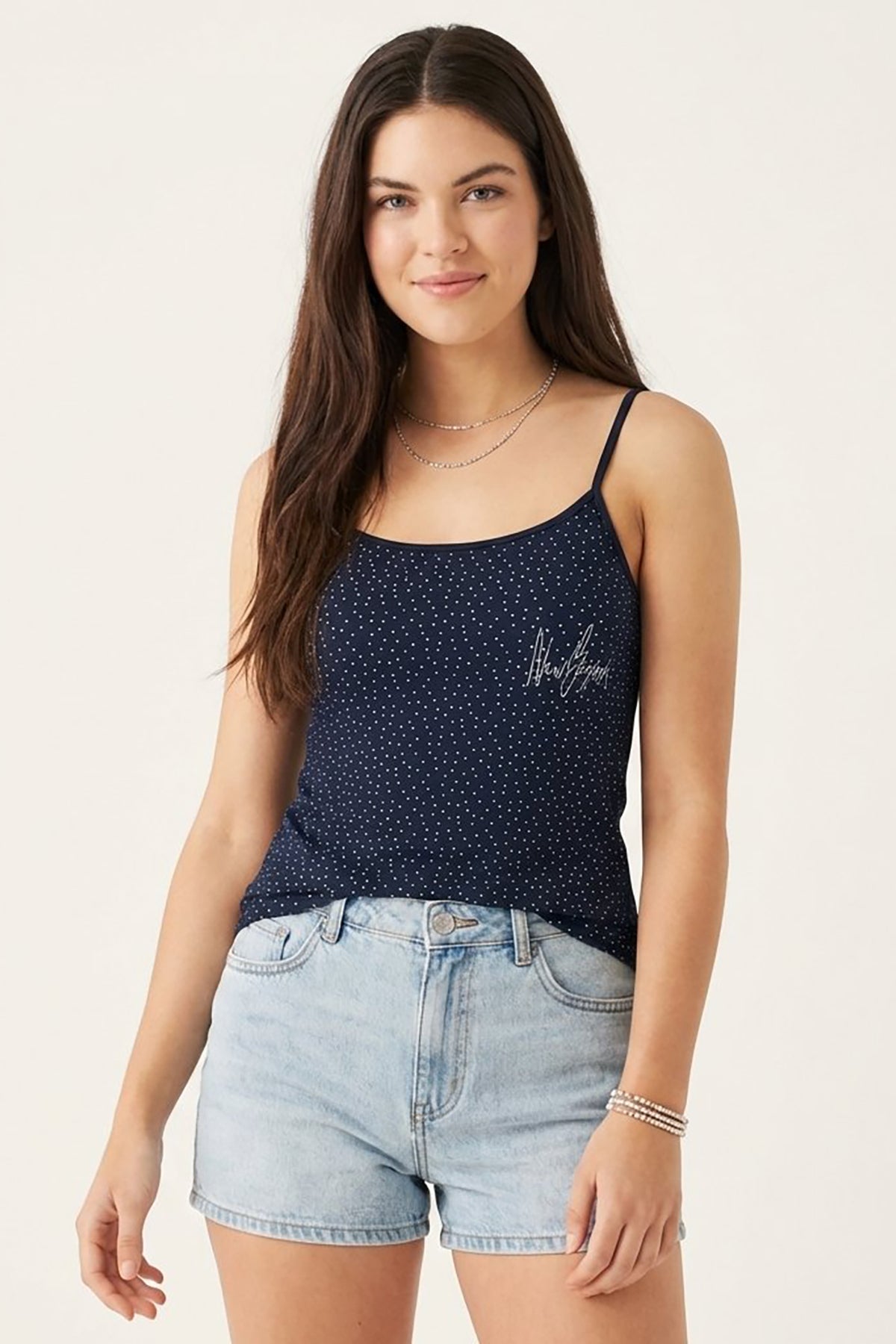 BLS - Zorana Stretchable Cotton Camisole - Black — image 1 — Meeshop Pakistan