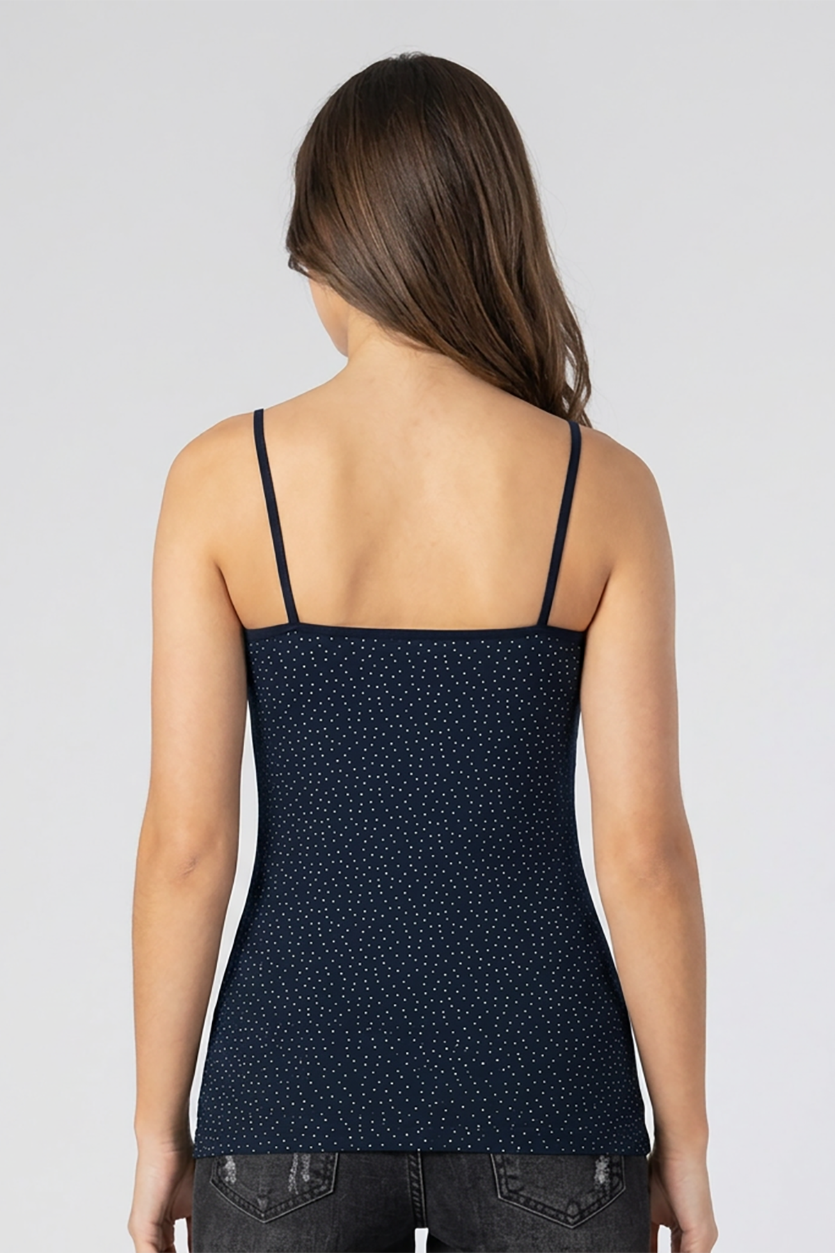 BLS - Zorana Stretchable Cotton Camisole - Black — image 2 — Meeshop Pakistan